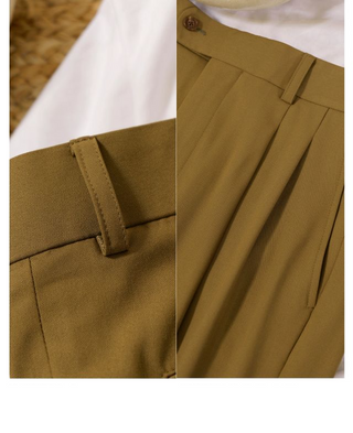 [CULTUM] Washable Bamboo Fiber Double-Breasted Suit Set