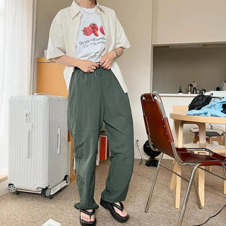 Wide string pants