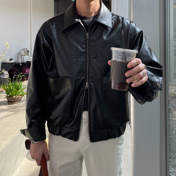 Urban Two-Way Leather Jacket