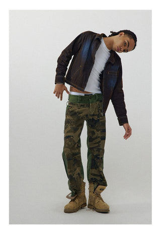 CONP Camouflage patchwork pants (olive)