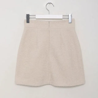 Pearl pocket mini skirt