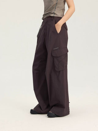[Monterest] Water-Resistant Wide Leg Work Pants