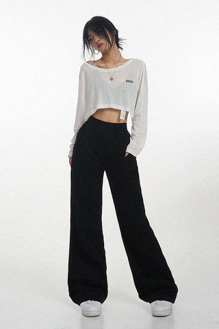 loose bat sleeve short top