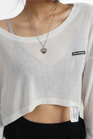 loose bat sleeve short top