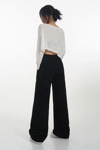 loose bat sleeve short top