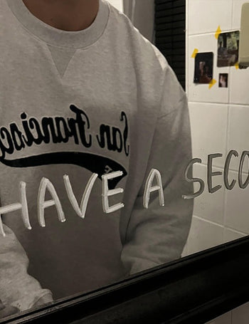San Francisco Volume Embroidered Sweatshirt (High Q)