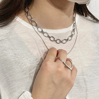 unique two finger ring