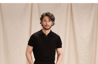 [CULTUM] Knit Polo Shirt