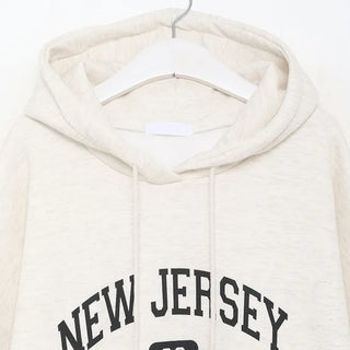 Fleece-lined hooded dress