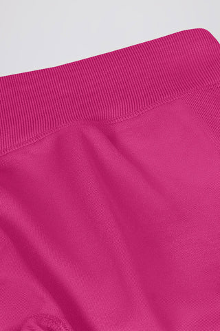 Define Luxe High-Waist Leggings in Berry