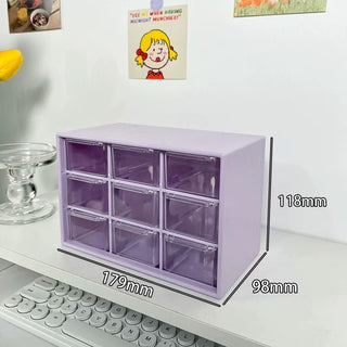 Desktop Transparent Storage Box