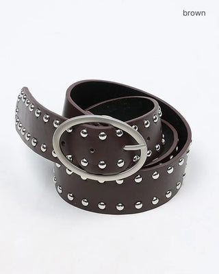 Double-line stud belt