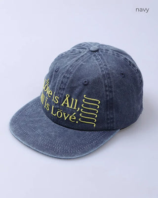 Lettering Denim Cap