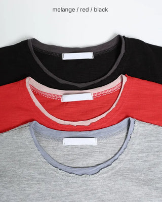 (Unisex) Slub Washed Short-Sleeve T-Shirt