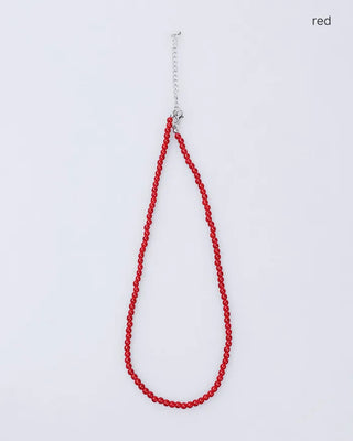Color Point Bead Necklace