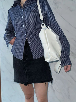 Double zipper shoulder