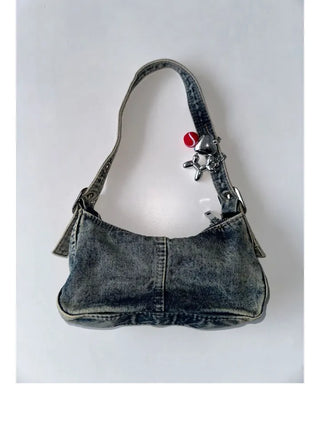 Denim Pocket Mini Bag