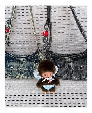 Denim Pocket Mini Bag