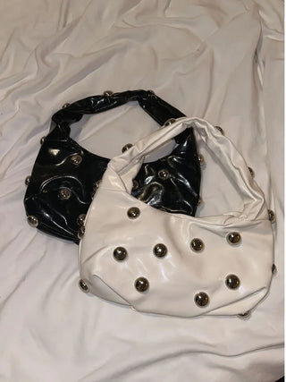 Duillet Mini Eyelet Leather Bag / Duillet Mini Leather Bag