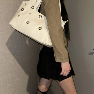 Square stud bag