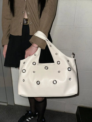 Square stud bag