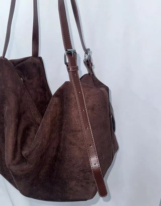 3col suede vane bag