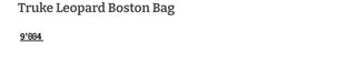 Truke Leo Bag