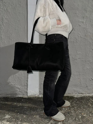 Dunbar Suede Square Bag