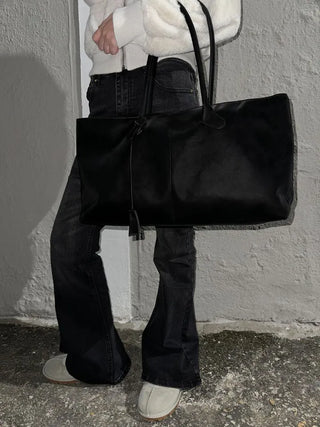 Dunbar Suede Square Bag