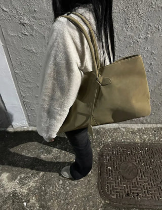 Dunbar Suede Square Bag