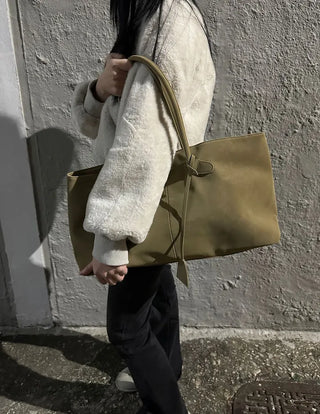 Dunbar Suede Square Bag