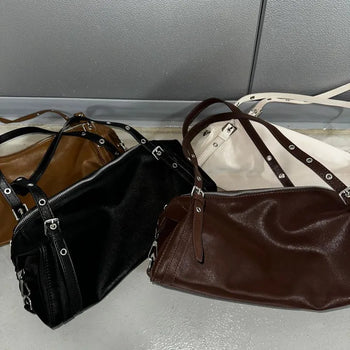 Orta Belted Strap Shoulder Bag