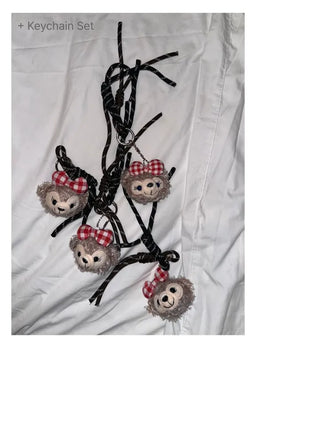 Bay Teddy Mini Tote Bag +Keychain Set