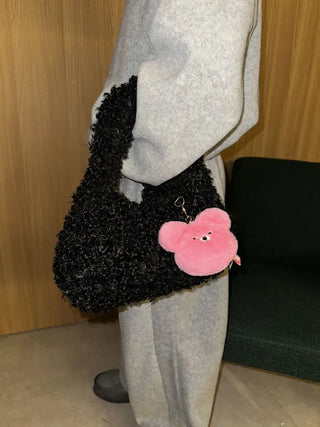 Bay Teddy Mini Tote Bag +Keychain Set