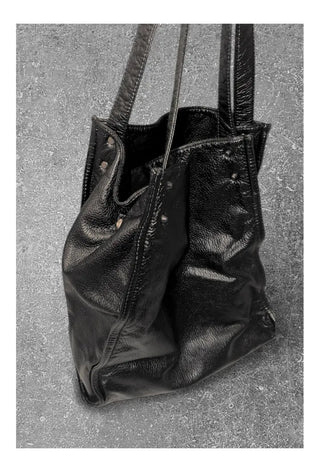 Greek Leather Shoulder Bag