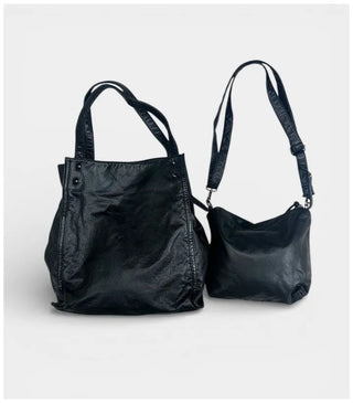 Greek Leather Shoulder Bag