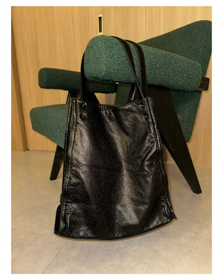 Greek Leather Shoulder Bag