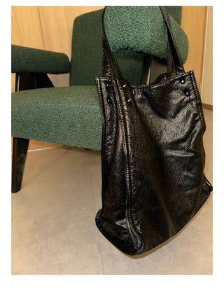 Greek Leather Shoulder Bag
