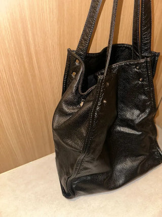 Greek Leather Shoulder Bag
