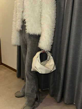 Nuovo Leather Mini Tote & Shoulder Bag