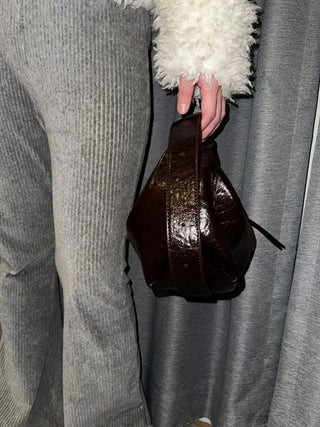 Nuovo Leather Mini Tote & Shoulder Bag