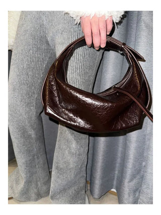 Nuovo Leather Mini Tote & Shoulder Bag