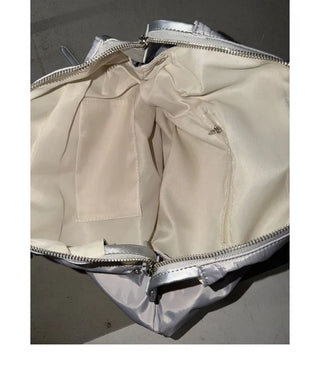 Dav Nylon Belt Shirring Shoulder Bag