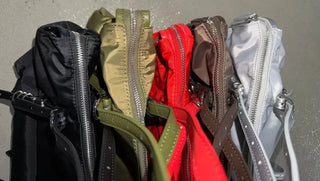 Dav Nylon Belt Shirring Shoulder Bag