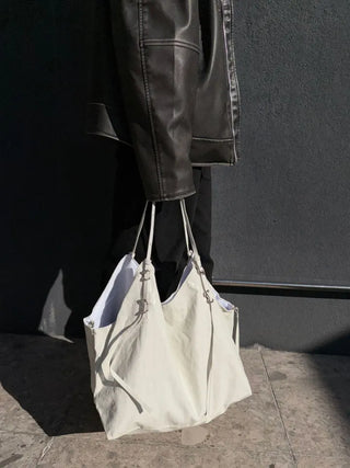 Orb Leather Belt Strap Big Shoulder Bag