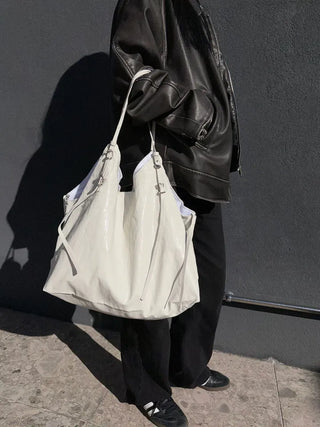 Orb Leather Belt Strap Big Shoulder Bag