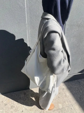 Orb Leather Belt Strap Big Shoulder Bag