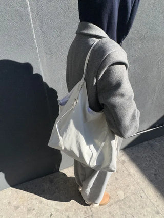 Orb Leather Belt Strap Big Shoulder Bag