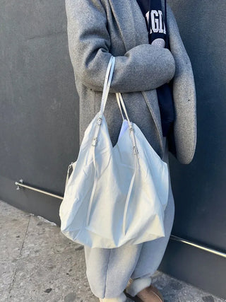 Orb Leather Belt Strap Big Shoulder Bag