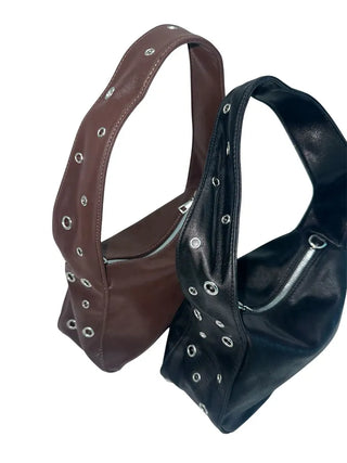 Duf Eyelet Square Tote Bag